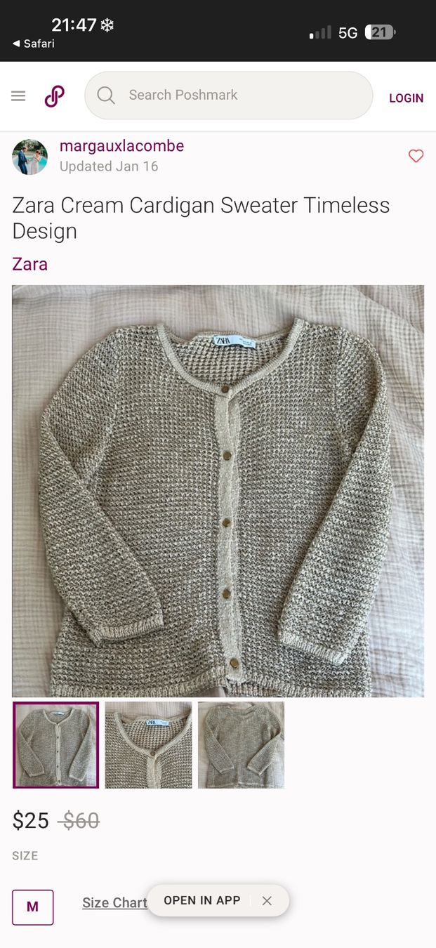 Giacche: JACKE ZARA gr S – Usato da Birr venduto da WalkyriaM 2