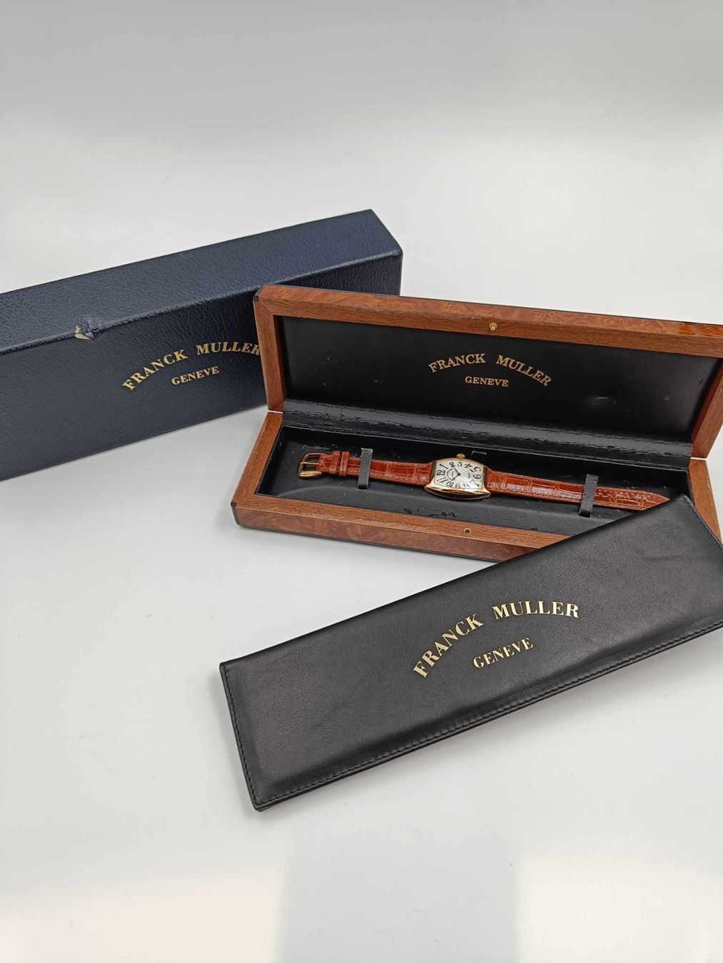 Franck Muller Orologi: FRANCK MULLER "CURVEX"  IN 750 ROSÉGOLD, FULLSET – Usato da Luzern venduto da EdiGem 5
