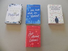 4  gebundene Bücher von Autorin Cecelia Ahern 2008-2019