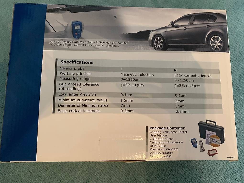Misurare: Lackschichtdickenmessgerät, 1mal gebraucht, OVP – Usato da Appenzell venduto da M-Power07 4