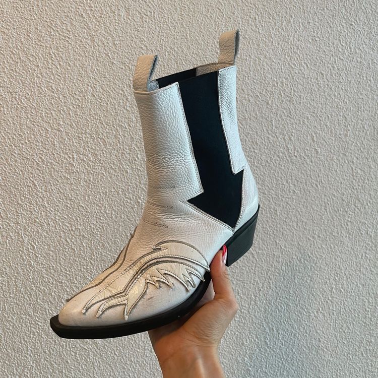 black-and-white-cowboy-boots-kaufen-auf-ricardo