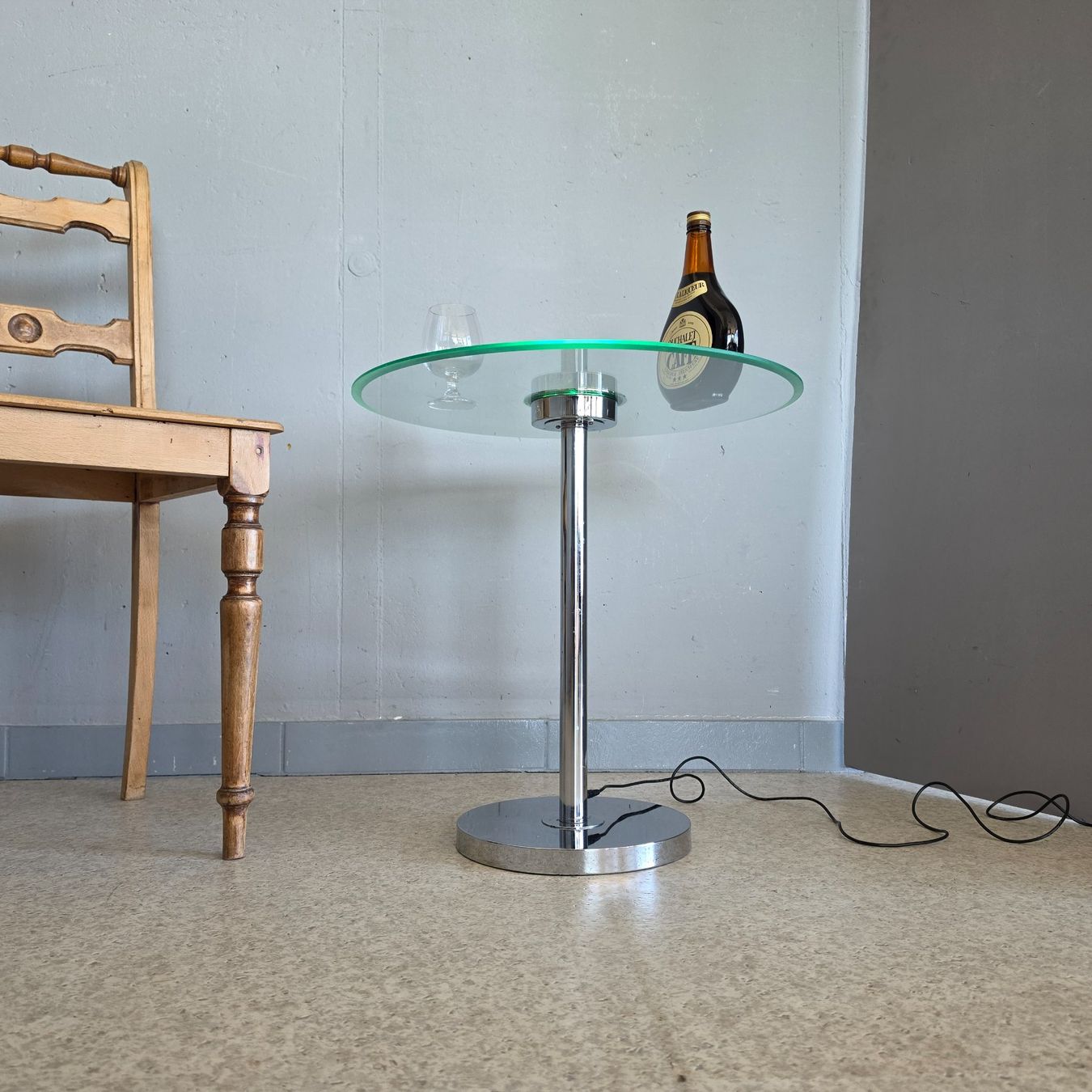 Tables: Lighting Coffee-Table, Leuchtender Beistelltisch Glastisch – D'occasion à Nottwil par Wondewa-Shop 5