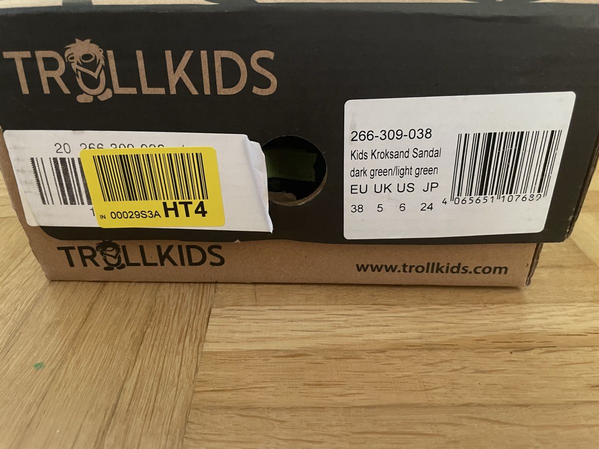 Scarpe da uomo: Trollkids Trekkingsandale Kroksand Grösse 38 – Nuovo e nell'imballaggio originale da Dietikon venduto da TdaC 1