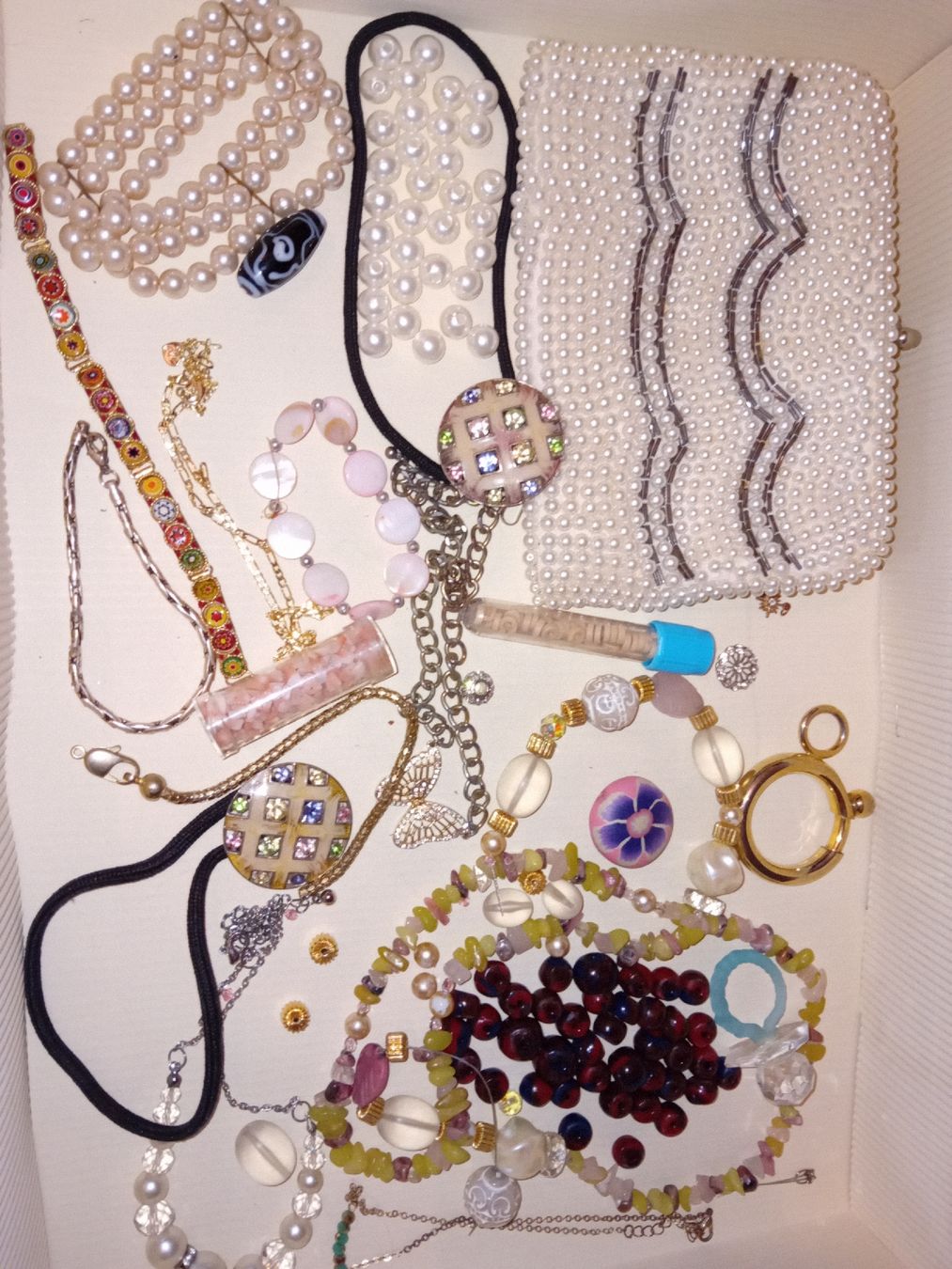 Bastelsets: lotto di materiali per bijoux  – Gebraucht aus Biasca von Old_6blh 1