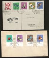 1951/1952 : 1 Karte + 1 FDC mit Pro Juventute
