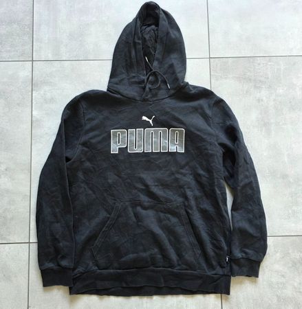 Kapuzenpullover Puma schwarz Grösse L