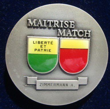 Medaillen: Cantonale Vaudoise - MAITRISE-MATCH - emaillierte Wappen – Neu (gemäss Beschreibung) aus Luzern von Horoskop1