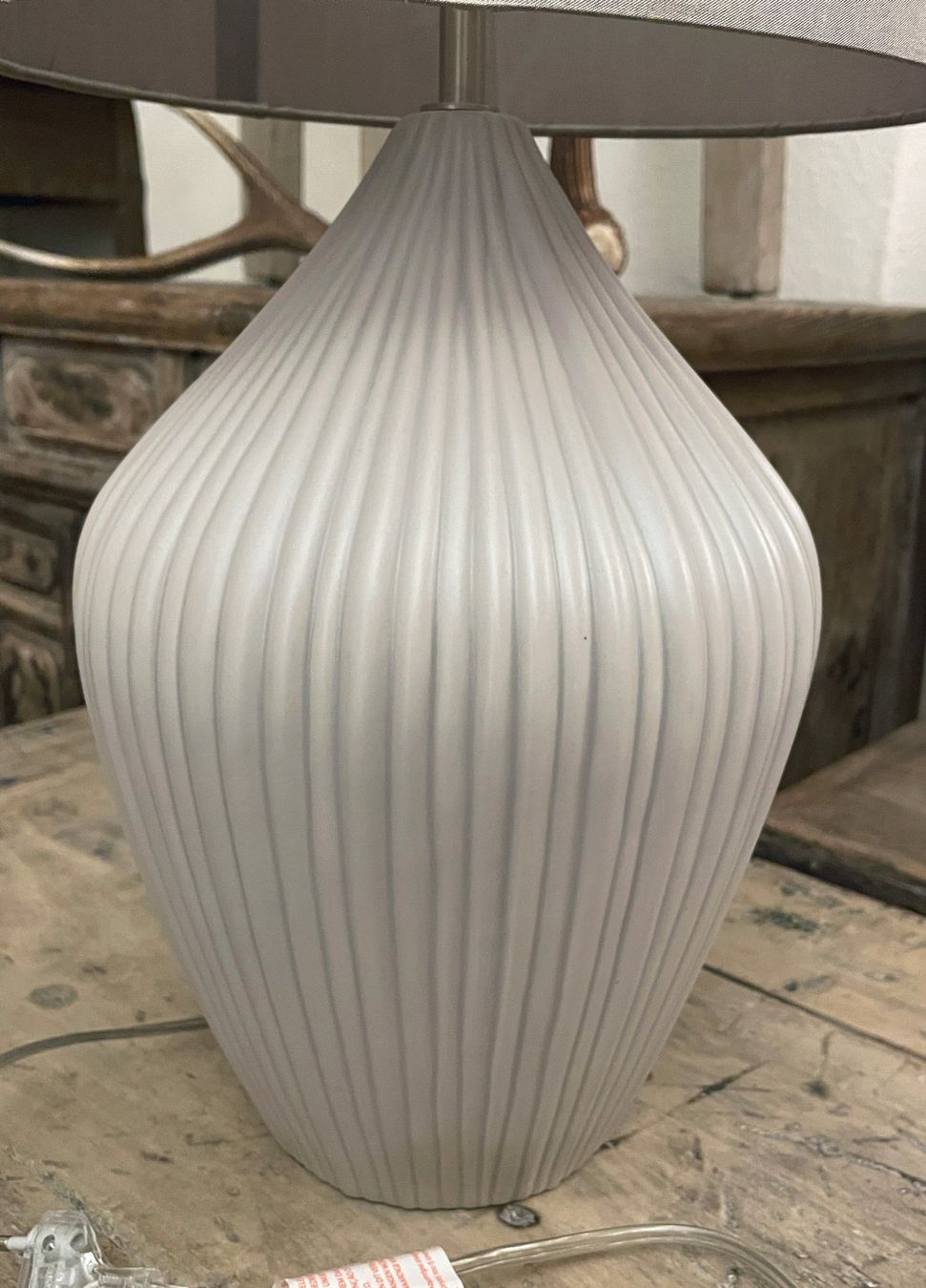 Lampen: Tischlampe mit Keramik-Fuss – Neu (gemäss Beschreibung) aus Chur von elifornico 1