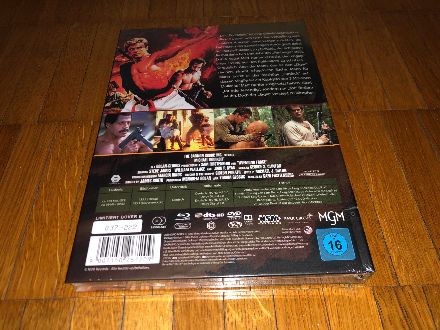 Alle DVDs: Night Hunter - Avenging Force - MEDIABOOK - B - UNCUT – Neu und originalverpackt aus Basel von havsok 1