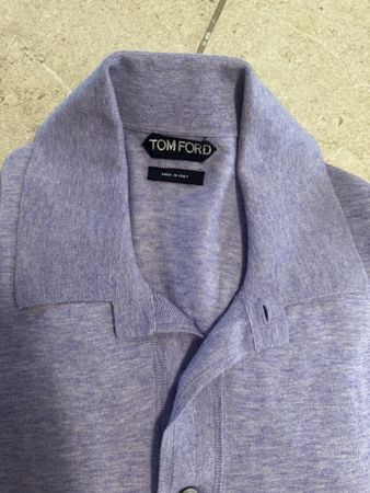 Tom Ford Poloshirt Lillin Grösse 50 Baumwolle Kaschmir neu