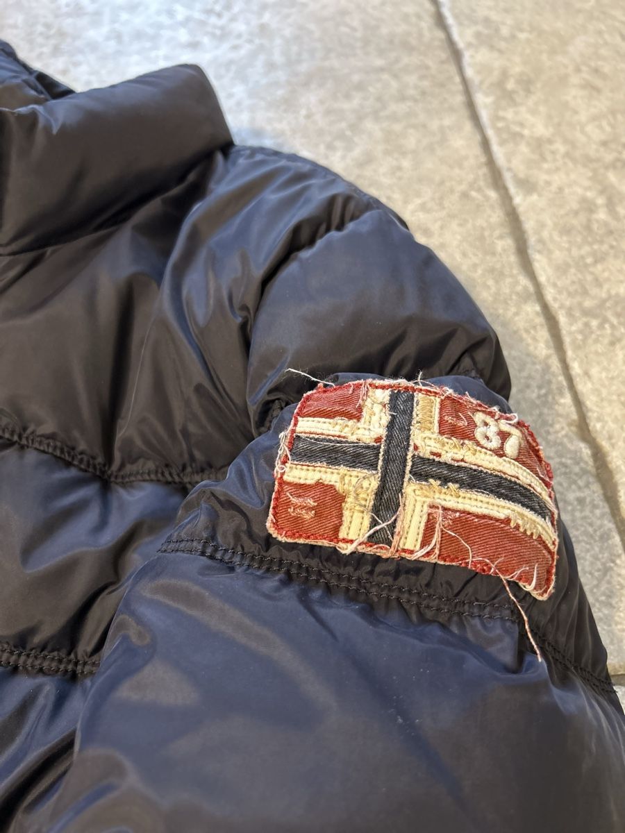 Napapijri Giacche: Napapijri men's winter jacket, size L, navy blue, ' – Nuovo (secondo la descrizione) da Fribourg venduto da jimiJ13 3