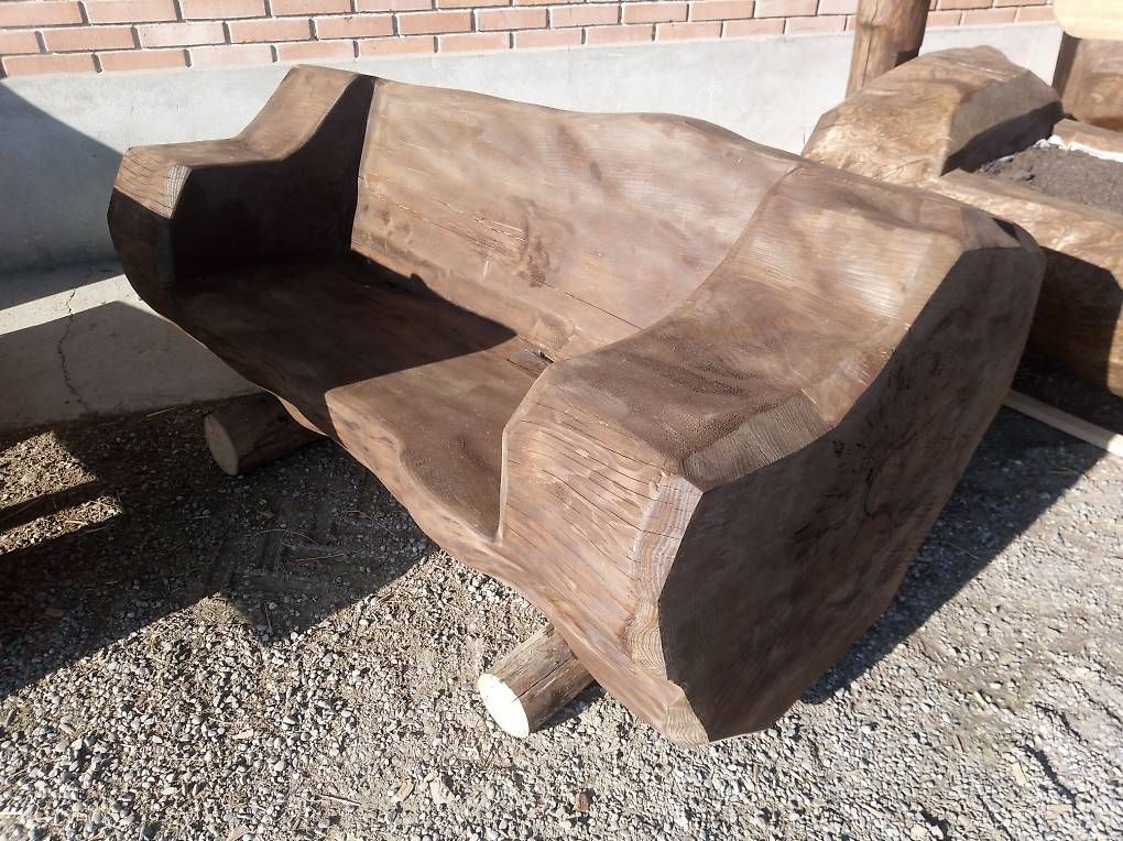 Sofas: Holzsofa – D'occasion à Mettendorf TG par 892421