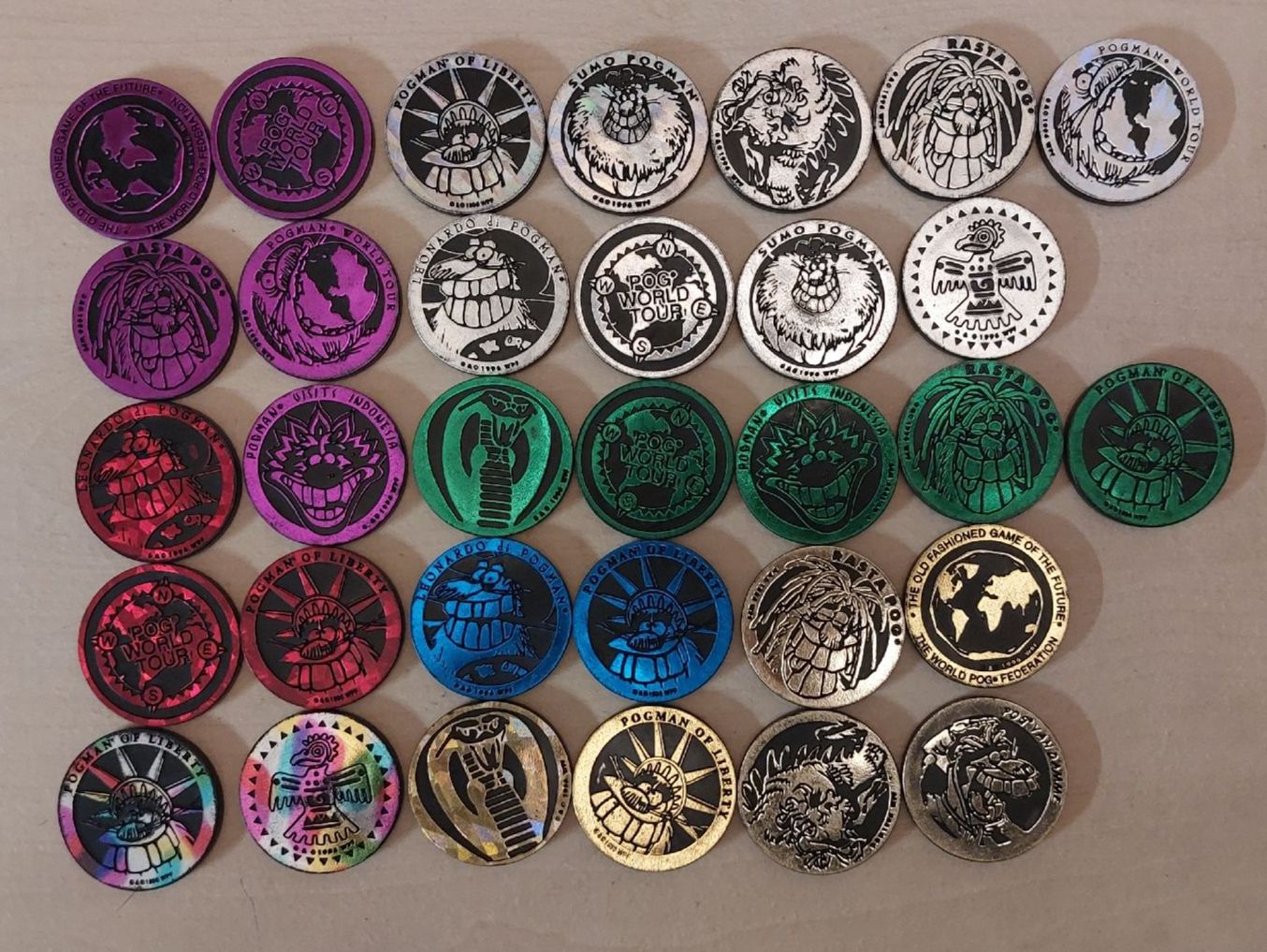 Giochi: pog Slammer Tour du Monde – Usato da Bévilard venduto da PogMania