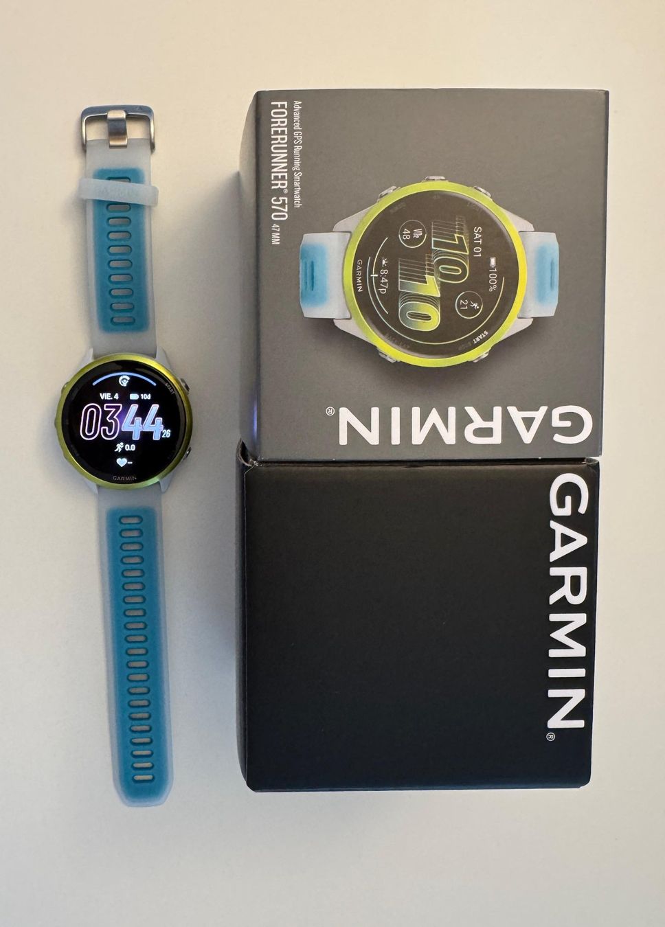 Garmin Smartwatch: Garmin Forerunner 570 47mm – Nuovo (secondo la descrizione) da Zürich venduto da riq_78d9