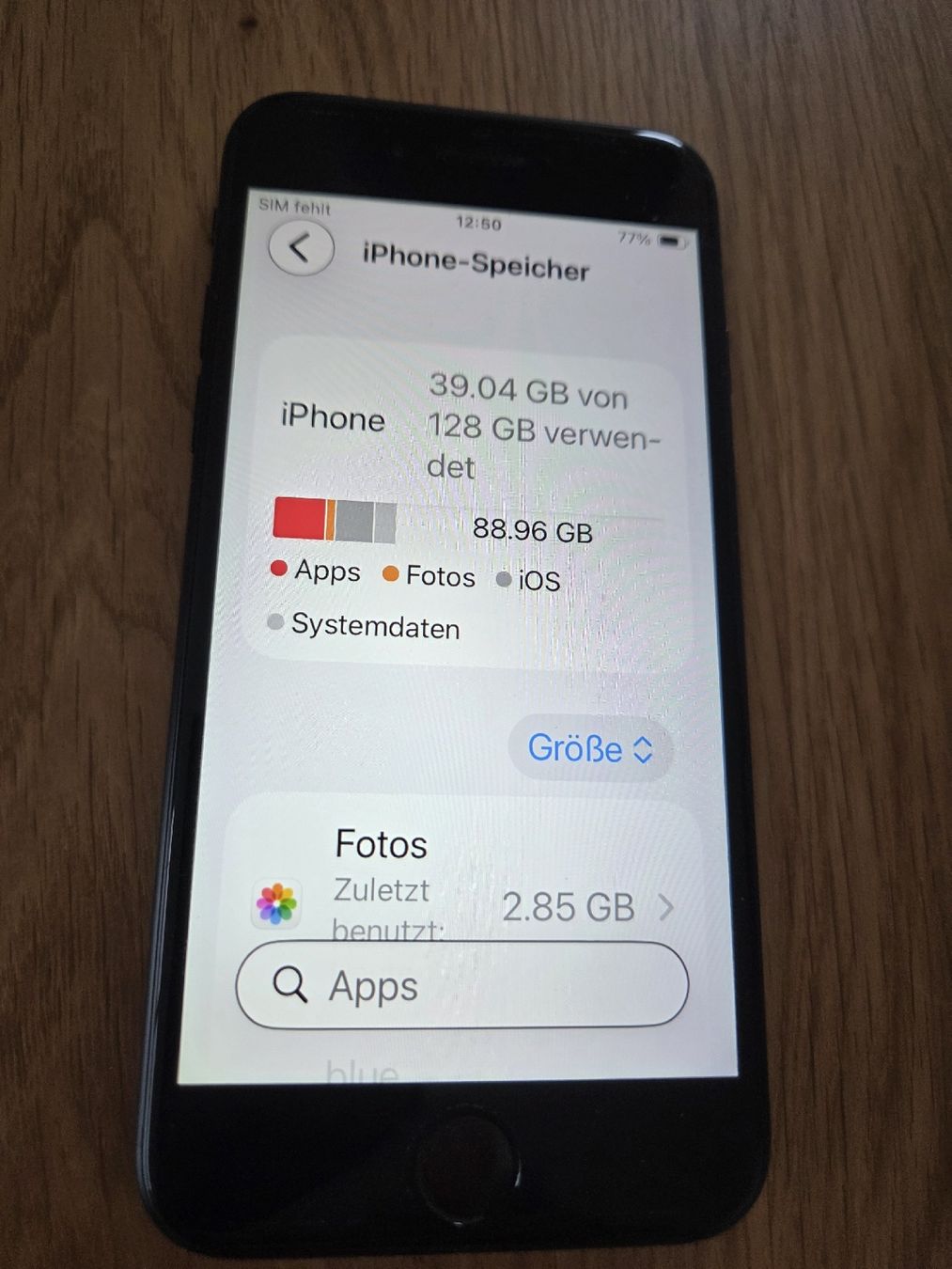 Apple Portables: iPhone SE 2020 128 GB  – D'occasion à Niederwangen BE par drizabone 3