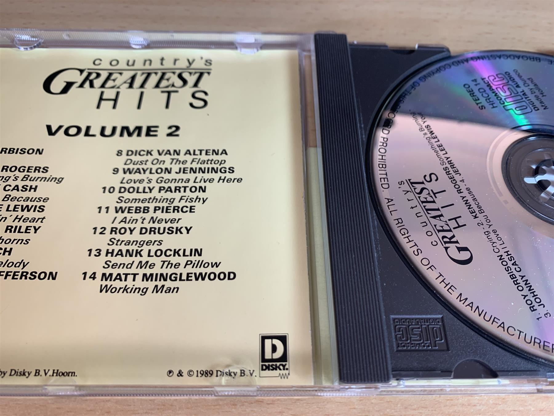 CD: Country's Greatest Hits Volume 2 – Usato da Rikon im Tösstal venduto da Alpenmutz 2
