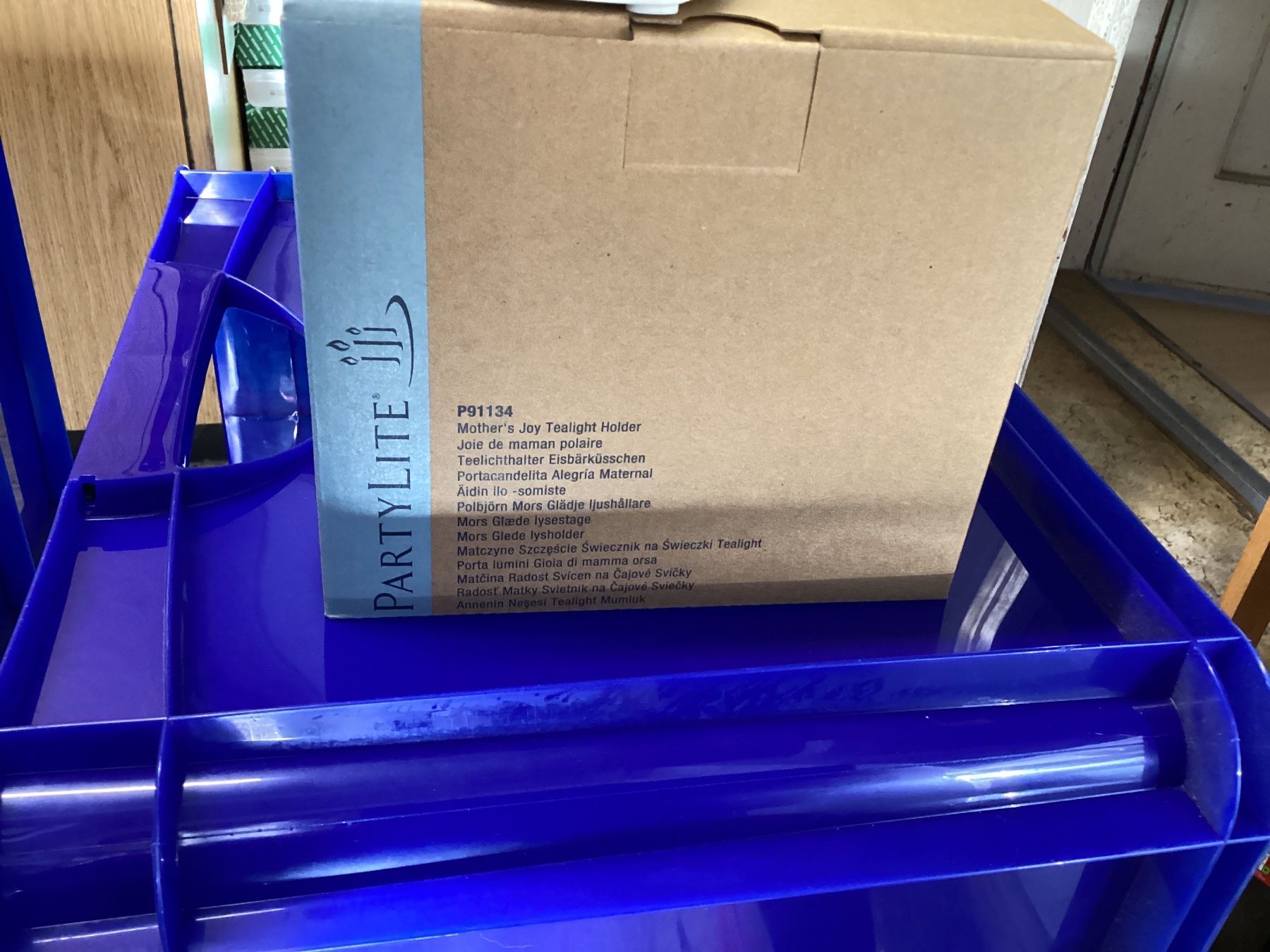 Partylite Portacandele: Partylite Eisbären Teelichthalter - Winter Deko Top! – Nuovo e nell'imballaggio originale da Lyss venduto da Nigudasschaf 1