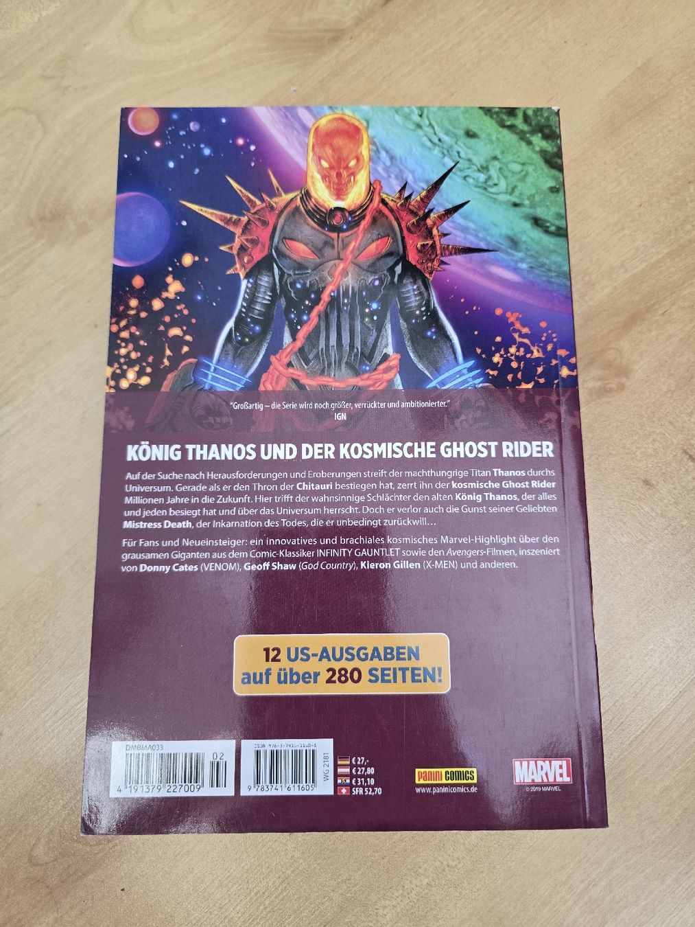 Fumetti: Marvel Thanos Megaband Comic Book 2 novel graphic – Usato da Zürich venduto da hea_sxv7 1