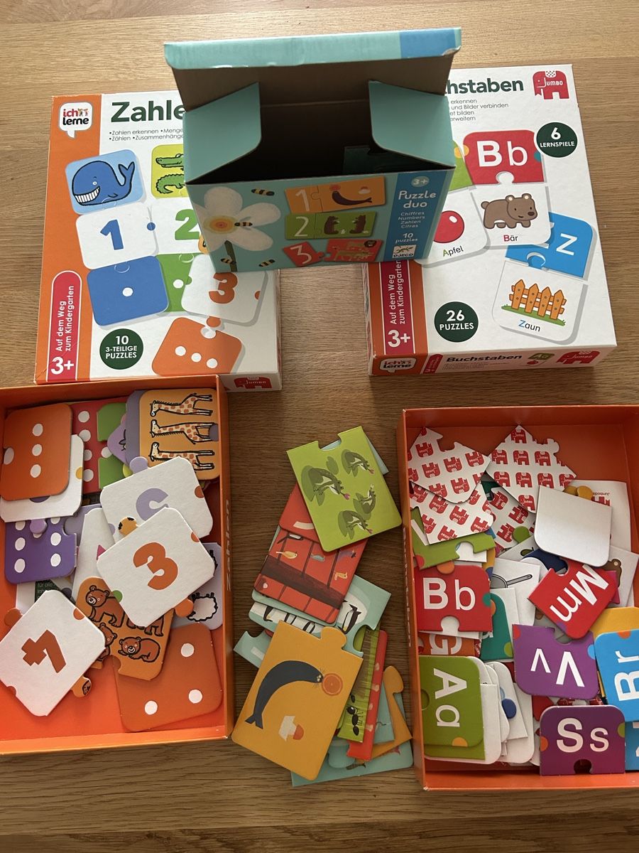 Spiele: Buchstaben/Zahlenlernen – Gebraucht aus Stäfa von Michelecarmen8892