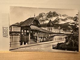 AK von Luzern Kappelbrücke