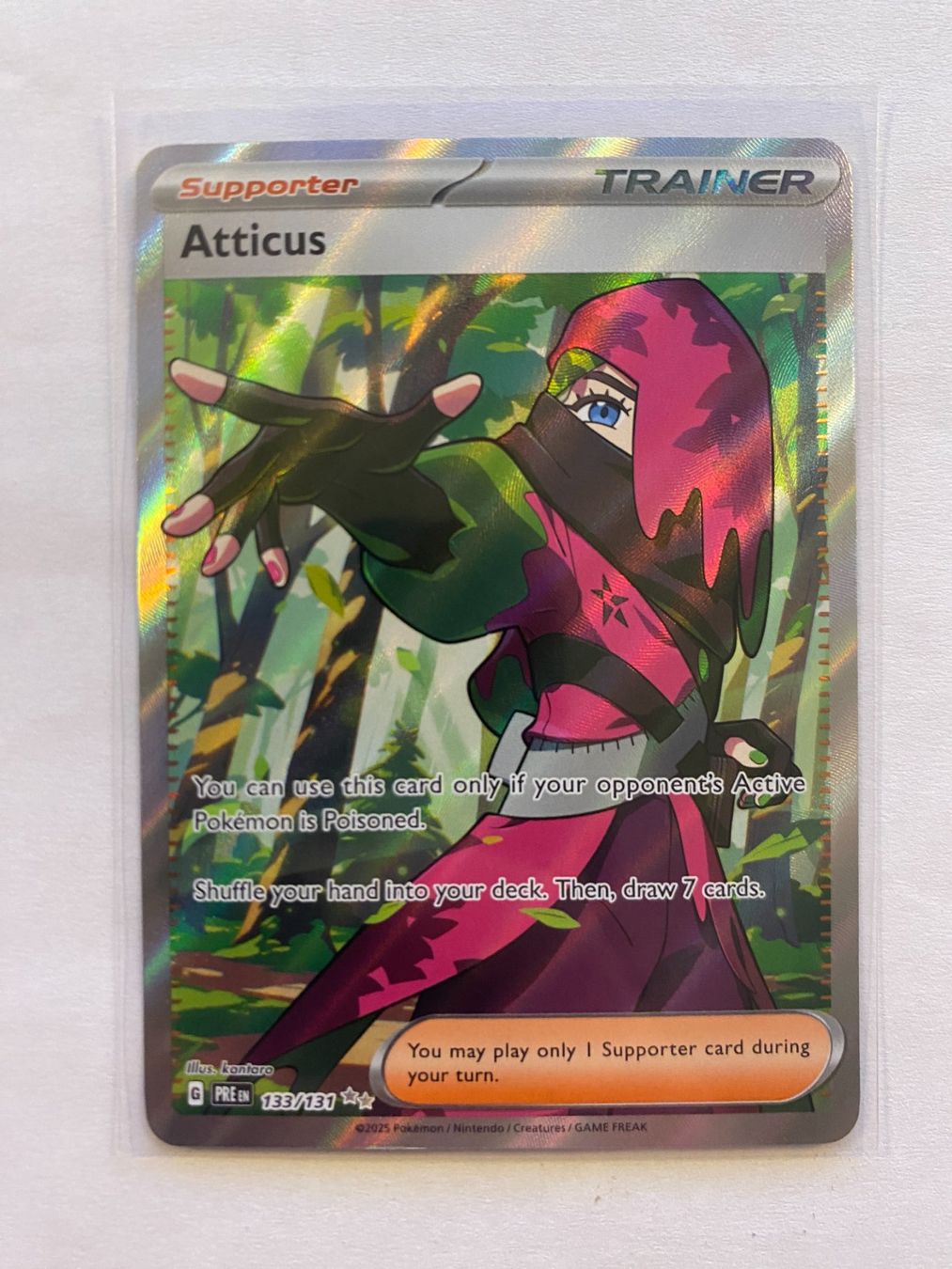 Pokémon Carte collezionabili: Pokemon Atticus 133/131 Prismatic Evolution EN – Nuovo (secondo la descrizione) da Weingarten-Kalthäusern venduto da McGmavlo