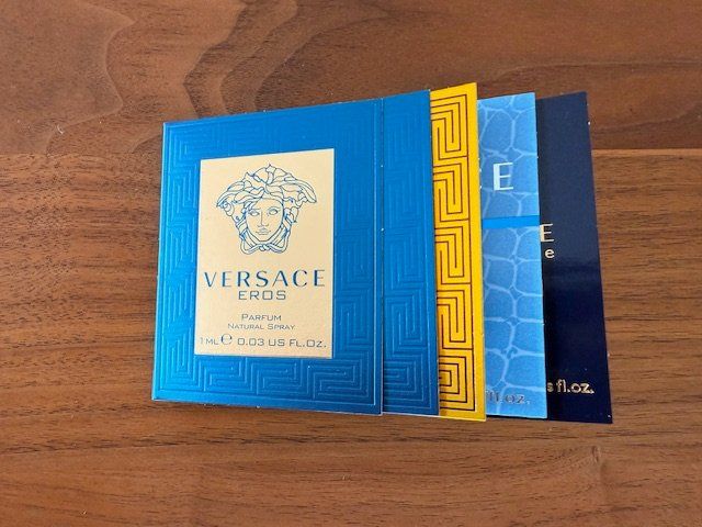 Versace Parfum & Eau de Toilette: Neu Versace Herren Duftproben Set, 5 mal x 1ml – Neu und originalverpackt aus Wilen b. Wollerau von rosmarin13 1