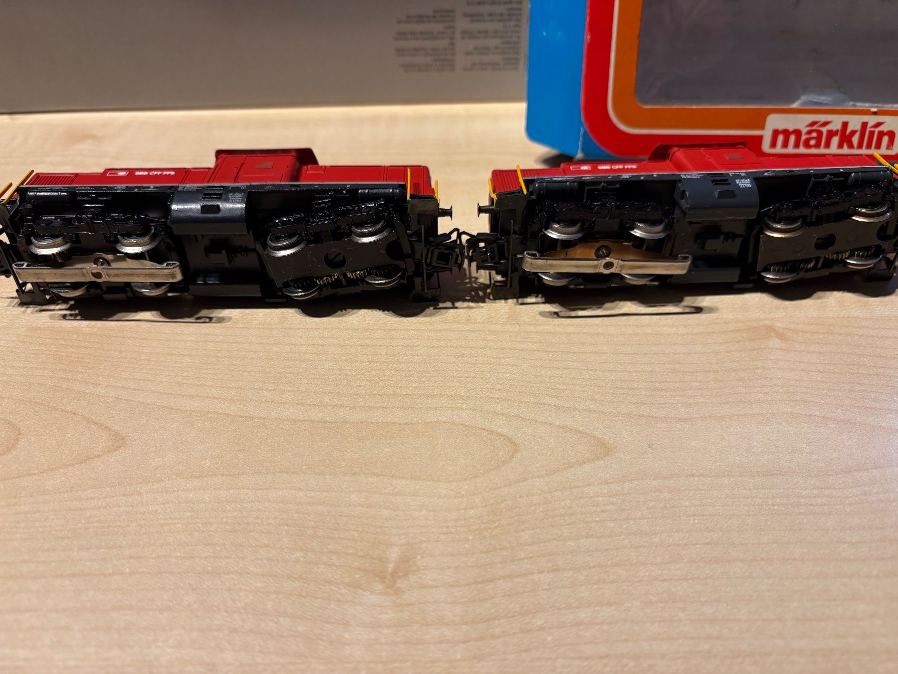 Märklin Modellini di ferrovie: Maerklin 2x "Type 3072" Transformées CFF – Usato da Corcelles Payerne venduto da Pierre66 5