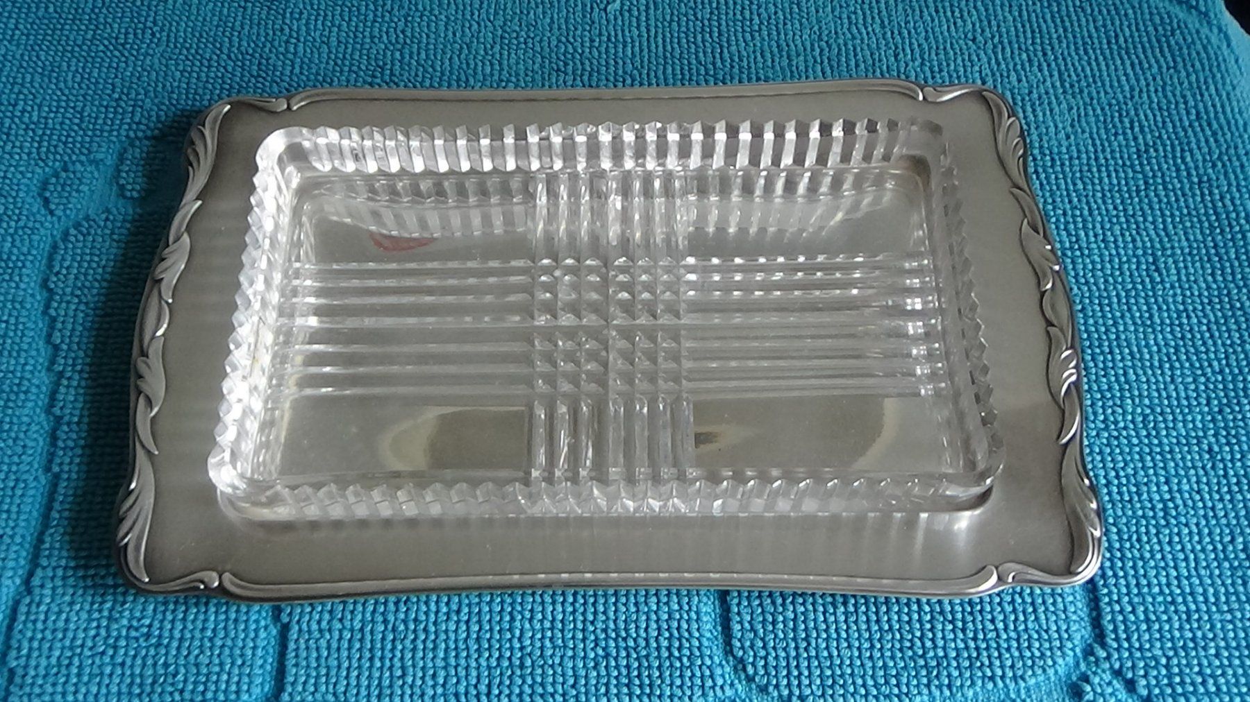 Servierplatten: Art Deco Anbietschale Versilbert – Gebraucht aus Wiedlisbach von Bobesch10