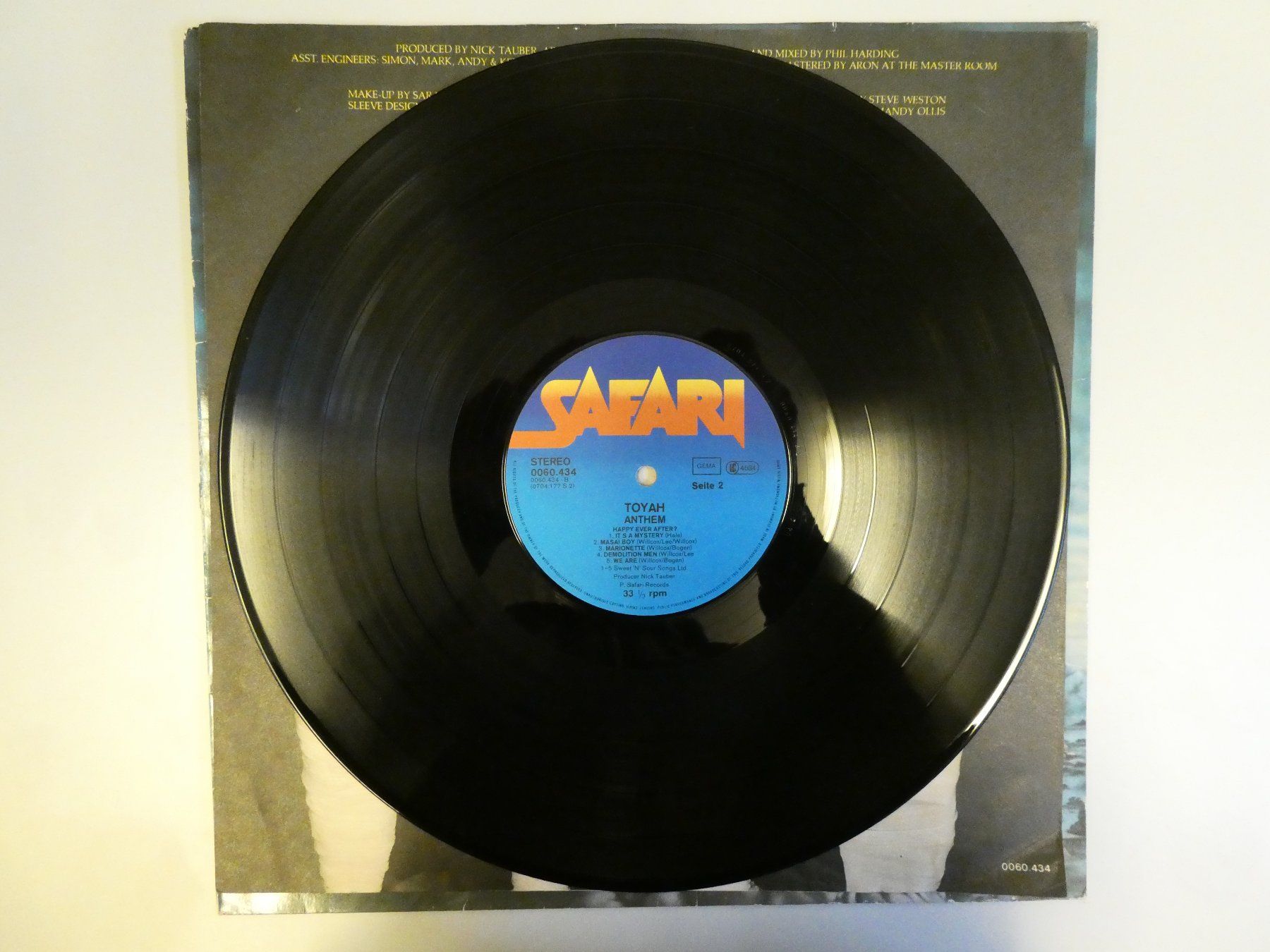 Dischi in vinile: LP "Toyah - Anthem" (VG) – Usato da Münchenstein venduto da tsp01 4