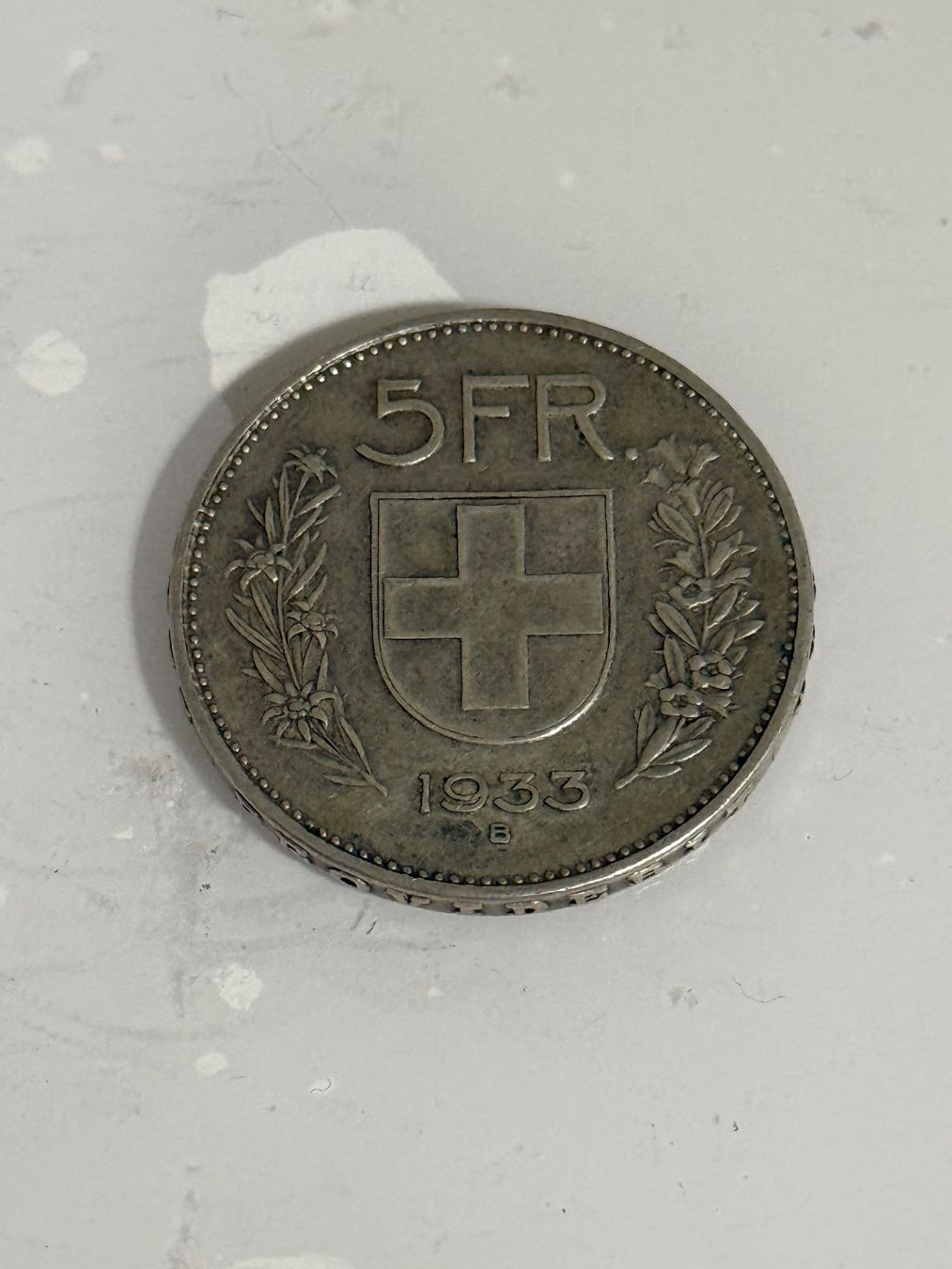 Tutti le monete: 5 Franken 1933  Silber – Usato da Wallisellen venduto da SWISS_SILVER1 1