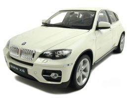 BMW X6 E71 Phase I 2008-2012 weiss / schwarz           1:24