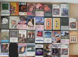 JAPAN KASSETTE SAMMLUNG SOS Band Commodores the Beach Boys