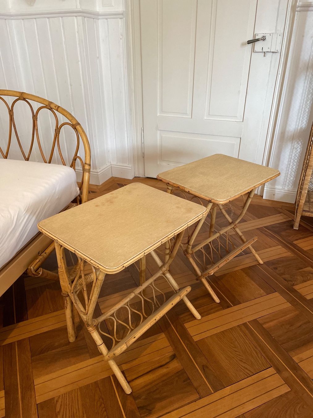 2 Bambus Nachttisch Rattan (Gebraucht) in Sirnach fr CHF 167  nur  Abholung auf Ricardo kaufen