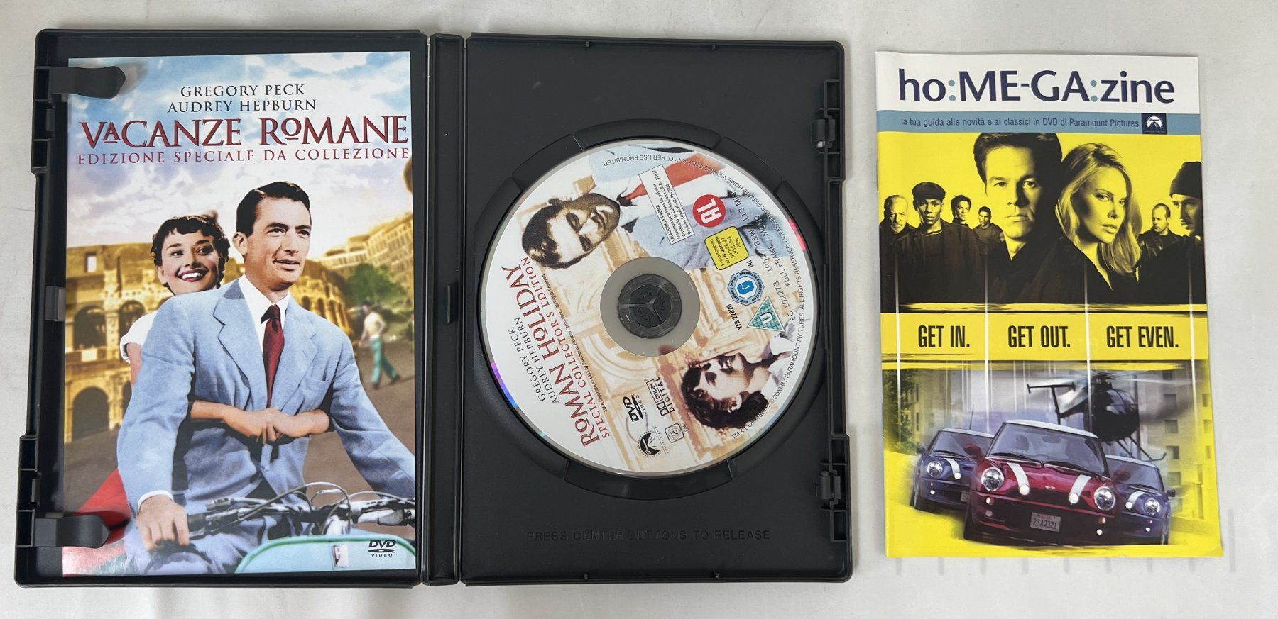 Tutti i DVDs: DVD Vacanze Romane – Usato da Zürich venduto da Drahtzug 2