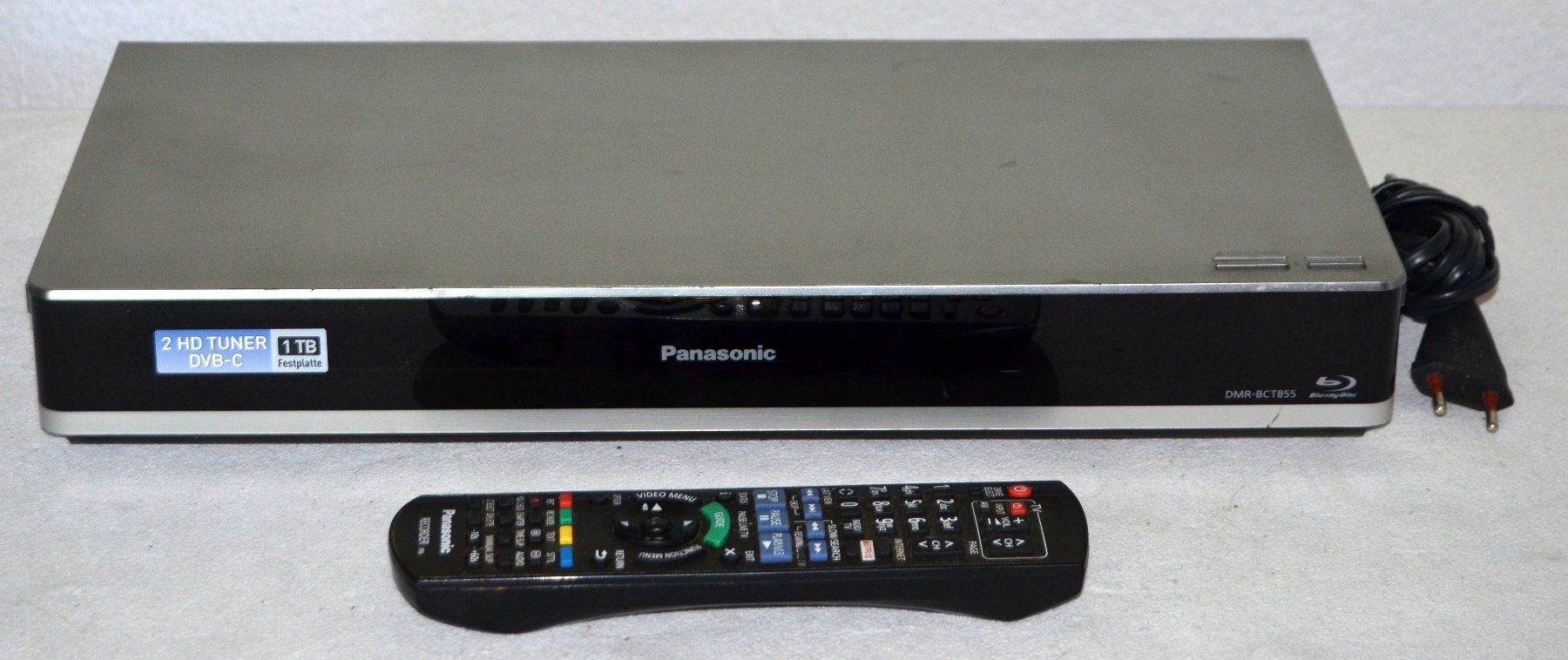 Panasonic Lettore multimediale & Streamer: Panasonic DMR-BCT855 Blu-ray Recorder 1Tb – Usato da Collonges venduto da arashee