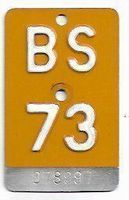 Mofanummer Töffli Basel Stadt 1973 BS 73