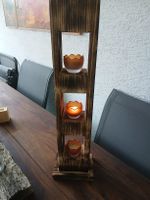 Kerzenständer aus Holz für den Muttertag