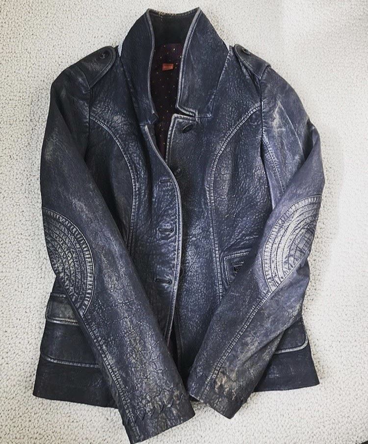 Hugo Boss Jacken: Hugo Boss leather unique blue jacket – Neu (gemäss Beschreibung) aus Dallenwil von ZD2019 5