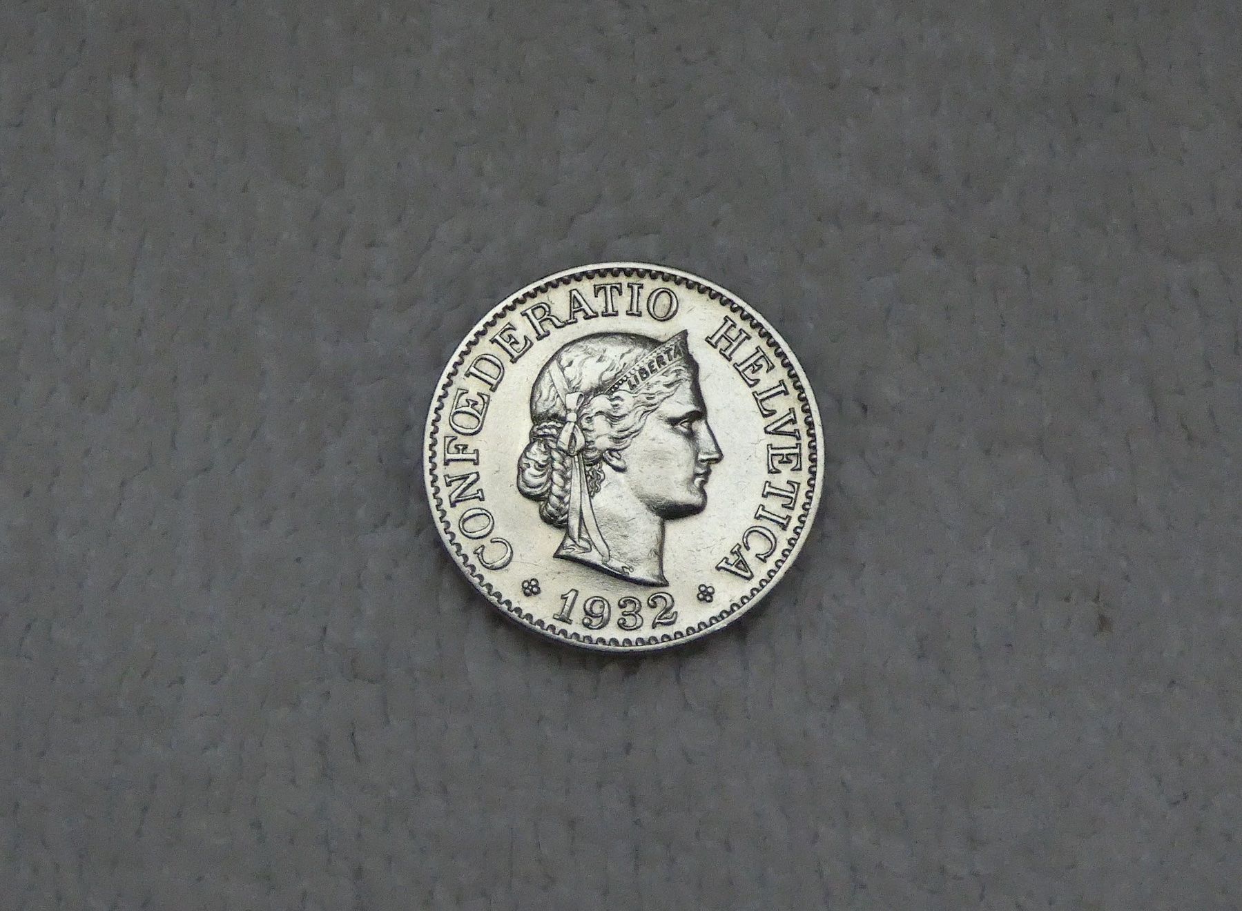 Tutti le monete: 10 centimes/rappen 1932 – Usato da Nyon venduto da Ilmi09