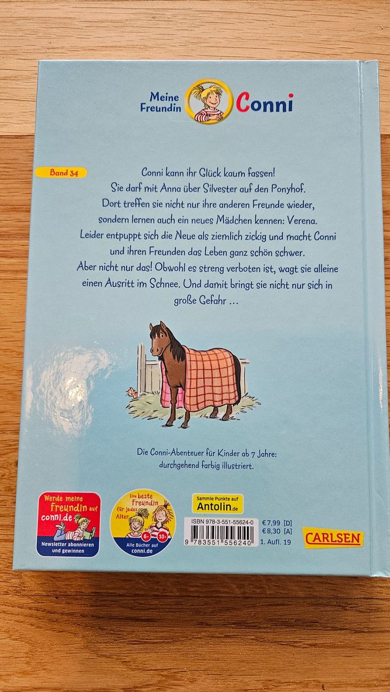 Libri: Conni und die Ponys im Schnee TOP – Nuovo (secondo la descrizione) da Bubikon venduto da diditoto 1