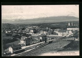 AK La Sarraz, Vue generale, 1908