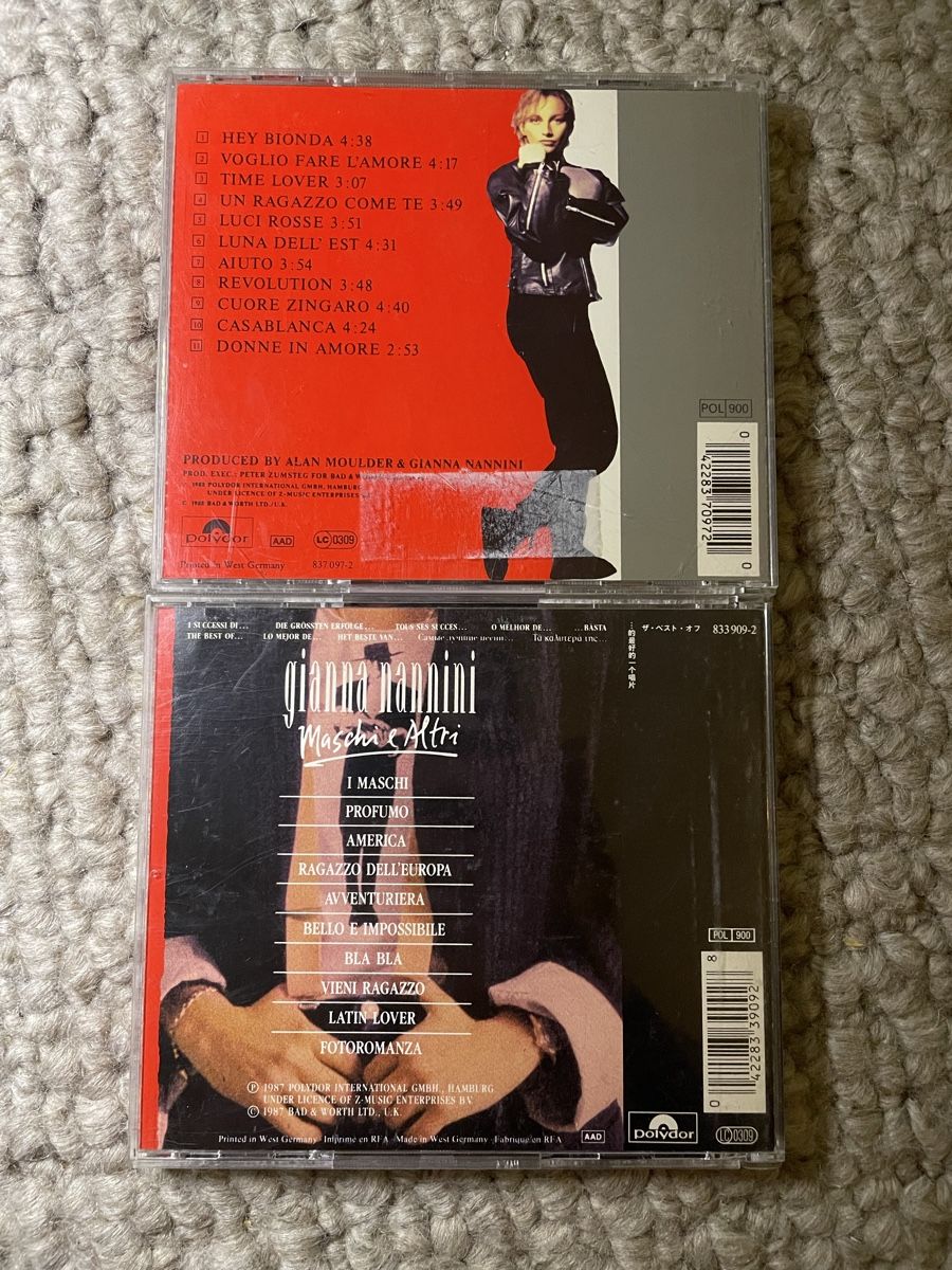 CDs: 2x Gianna Nannini  – D'occasion à Reinach AG par trigger7811 2