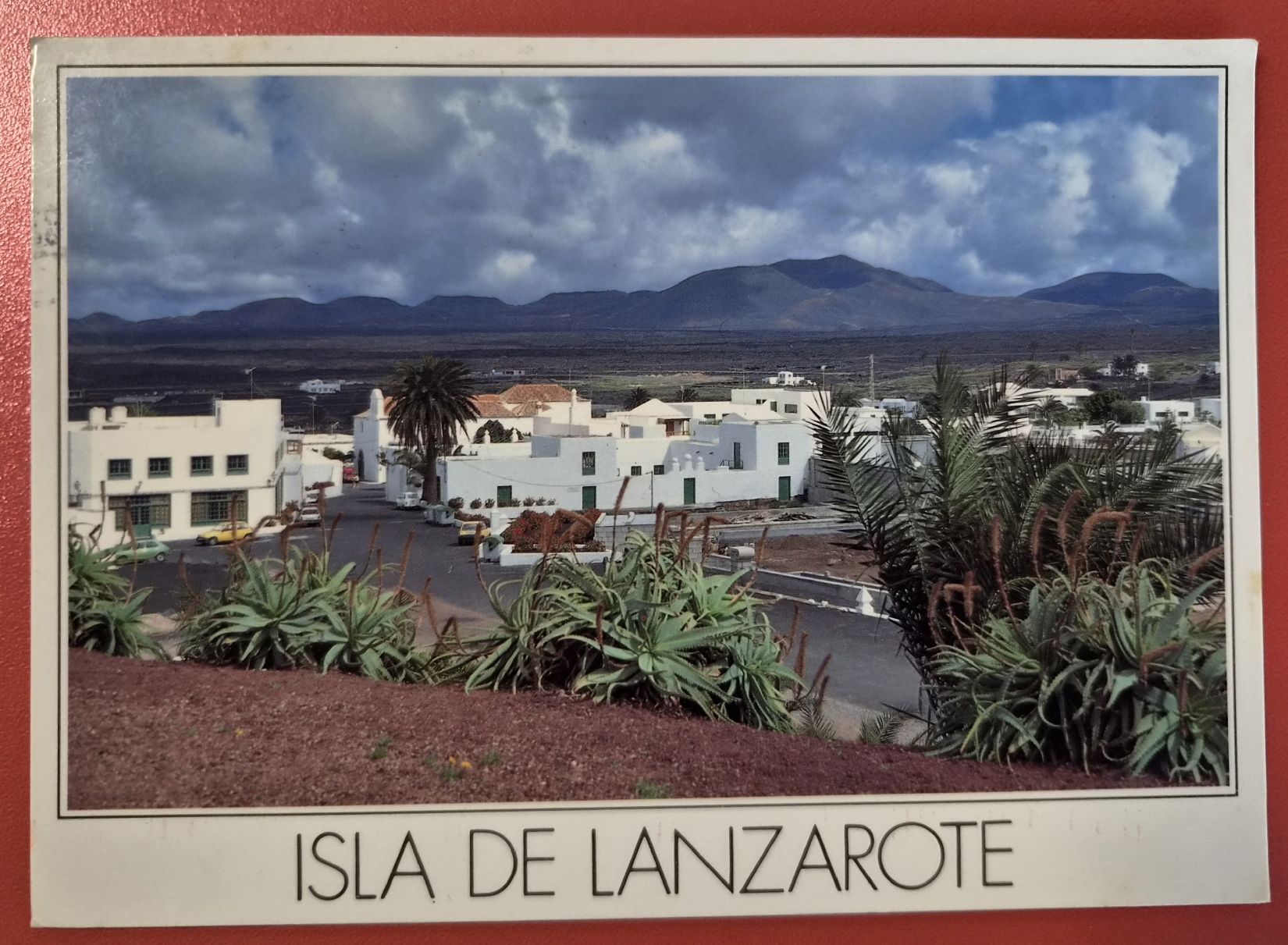 Ansichtskarten: Yaiza Isla de Lanzarote 1995 – Gebraucht aus Melchnau von Arthurius
