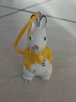 Porzellan Oster Hase, handbemalt