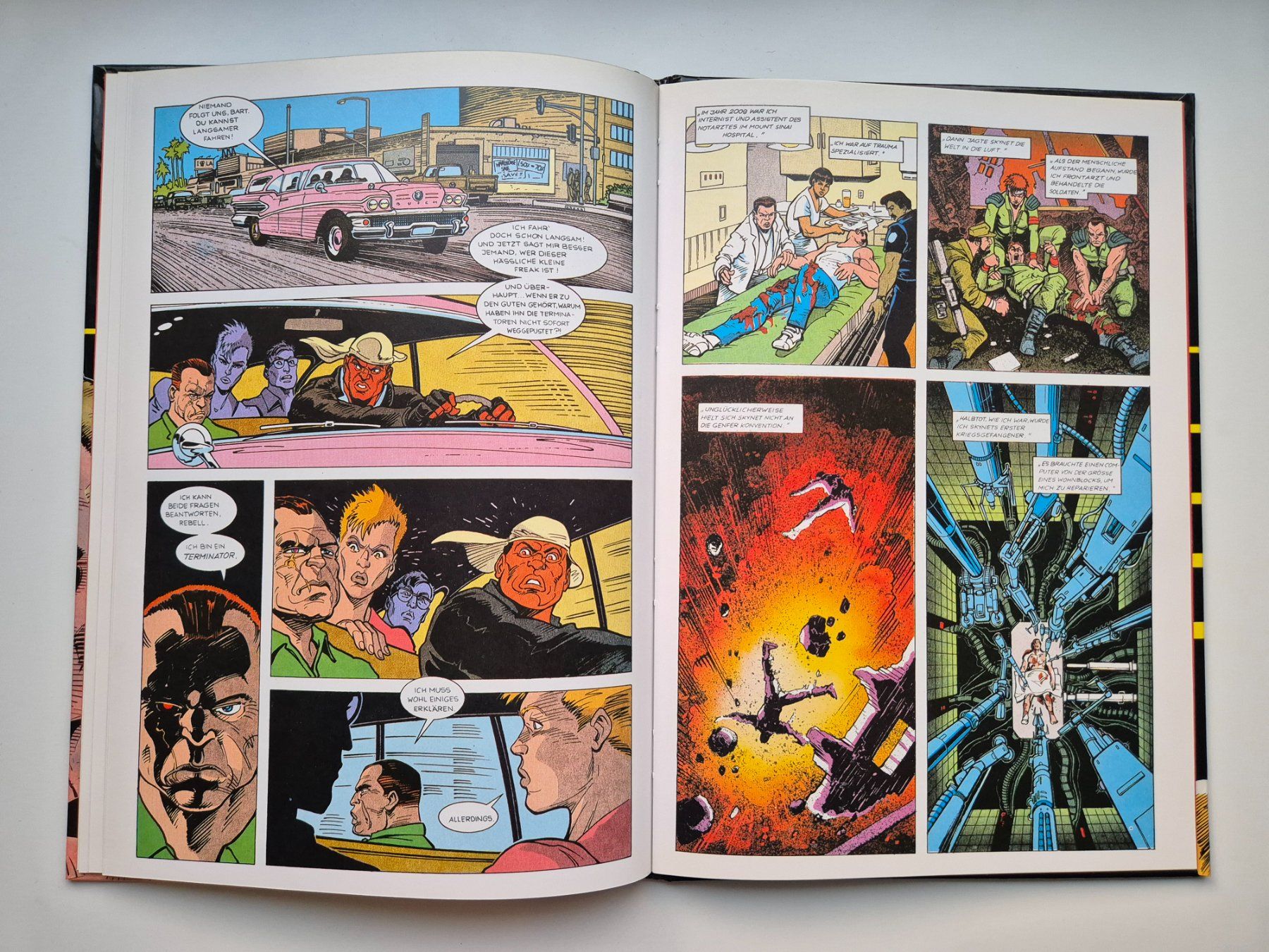 Fumetti: TERMINATOR 🤖 software    Hethke Comic    Nr. 2         1984 – Usato da Niederweningen venduto da Obson 4