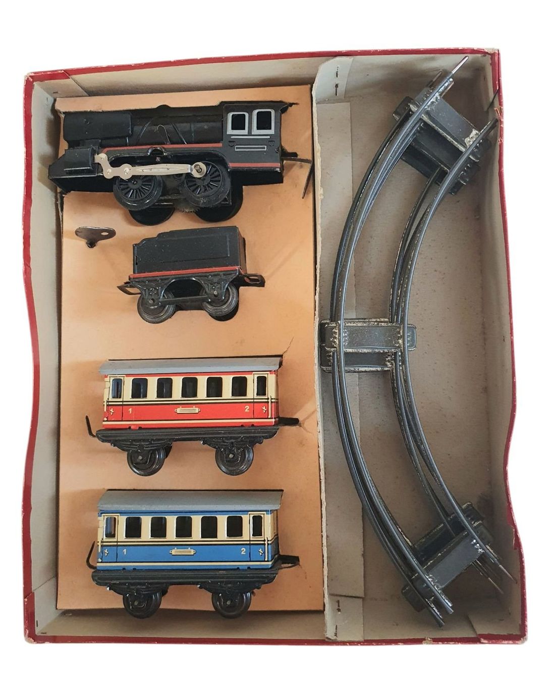 Distler Giocattoli: DISTLER Uhrwerk Eisenbahn OVP – Usato da Rickenbach b. Wil venduto da klassikmarkt.ch 1