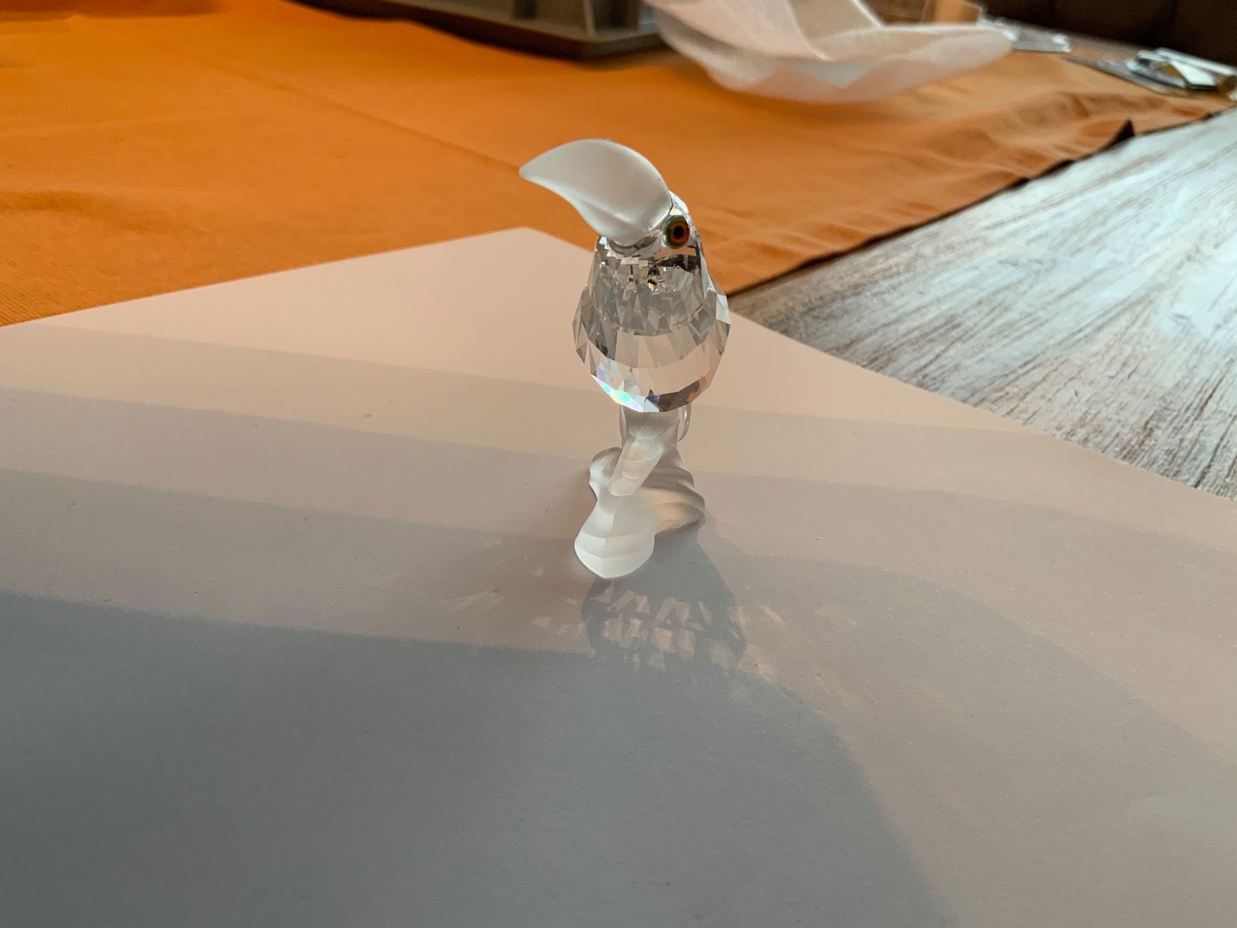 Swarovski Statuette: Swarovski Kristall Figur Vogel – Usato da Schübelbach venduto da Hecht11. 1