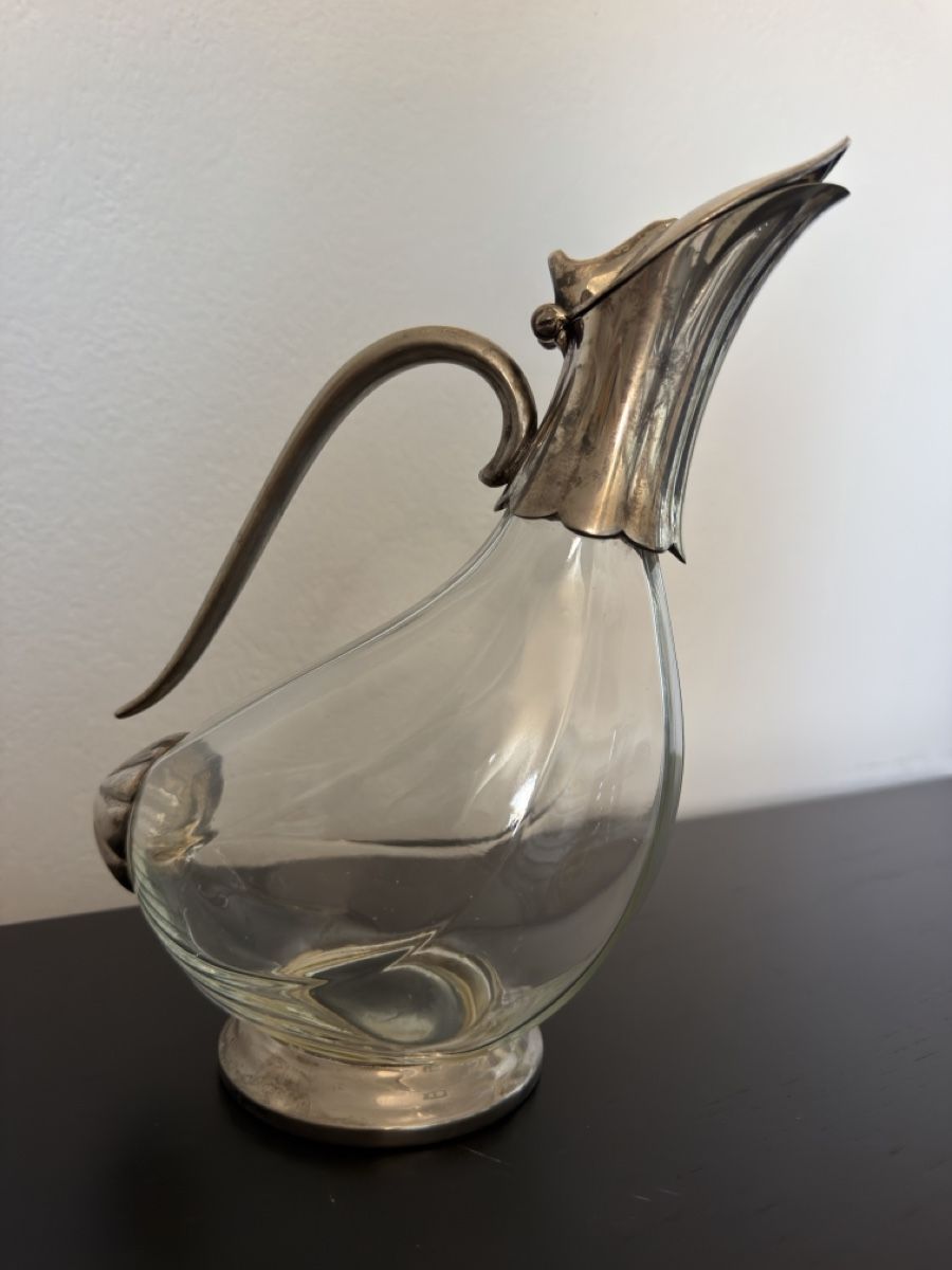Carafes: Glaskaraffe Ente 70iger – D'occasion à Widnau par kustercarmen 1