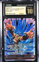 Dragon Ball Gogeta Fb09 121 CGC Pristine 10 Psa Fusion World