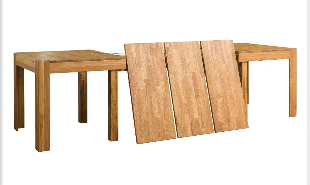 Tische: Esstisch ausziehbar Eiche Massiv Holz – Gebraucht aus Zeglingen von _CraZy_AngeL